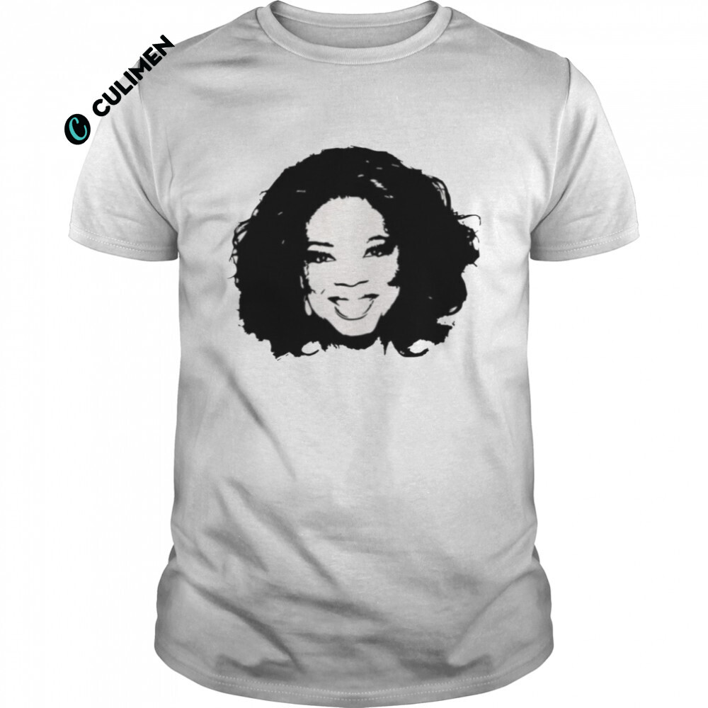 Oprah Winfrey American Host Black And White shirt - Culimen